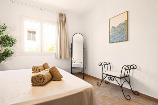 First bedroom on the ground floor