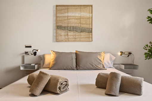 First bedroom on the ground floor