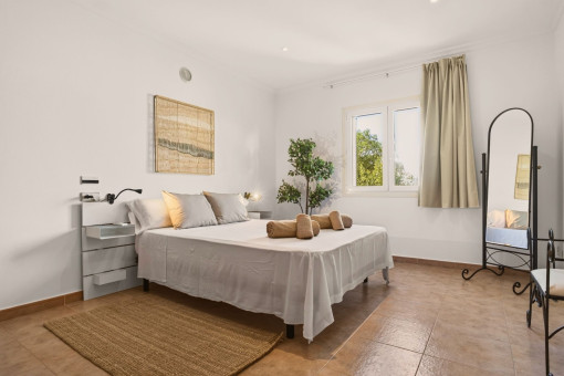 First bedroom on the ground floor